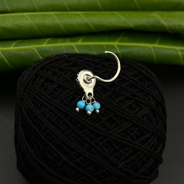 Turquoise Beads Nose Pins